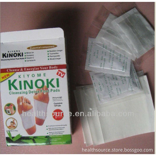 kinoki foot patches FDA/CE certificate with paper foot pads